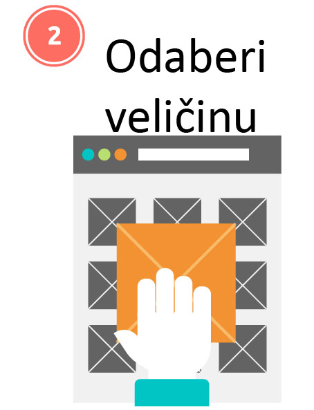 odaberi veličinu